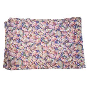 Easter Egg Tablecloth Rectangular Handmade Spring Festive Pink Yellow 76x57